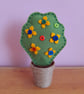 Handmade Felt Flower Decoration: Spring Home Decor