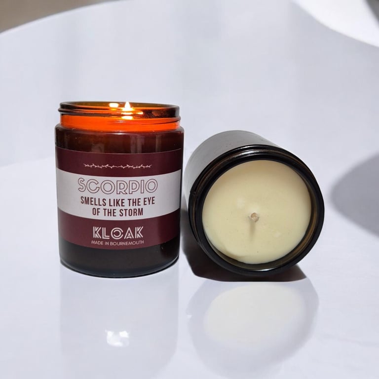 Scorpio Smells Like the Eye of the Storm Candle