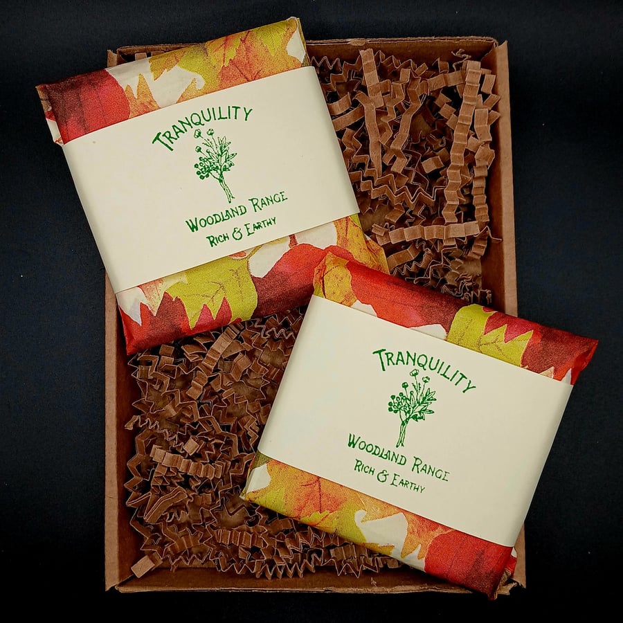 Fallen Leaves Aromatherapy Autumn Wax Melts - Patchouli, Ylang Ylang & Mandarin