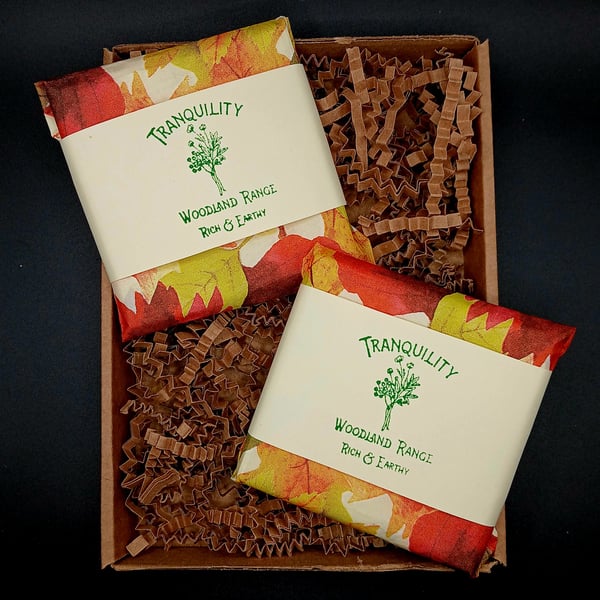 Fallen Leaves Aromatherapy Autumn Wax Melts - Patchouli, Ylang Ylang & Mandarin
