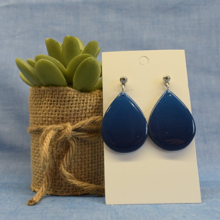 Classic Large Teardrop Earrings