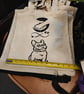 Hand painted tote bag 