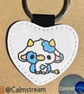 Cow Design Keyring Sublimated Artwork by Neurodiverse Young Artist - Image 2