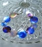  Handmade Coloured Titanium Disc and Sterling Silver Bracelet - UK Free Post - Image 3