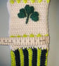 Shamrock Crochet Fingerless Gloves - Image 4