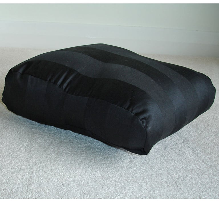 Tempur Pedic Original Travel Neck Pillow COVER ONLY Orthopaedic Black Stripes