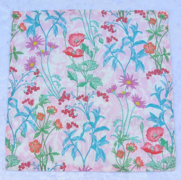 Liberty Tana Lawn handkerchief, ladies handkerc... - Folksy