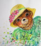 Bonny Bear. Original painting - Image 6