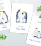 Robin Christmas Card, personalised message and names, 2 sizes - Image 4