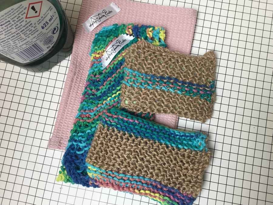 Beautiful bundle - Compostable, eco-friendly cleaning set. 