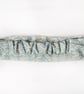 Hair band with blue paisley pattern - Image 2