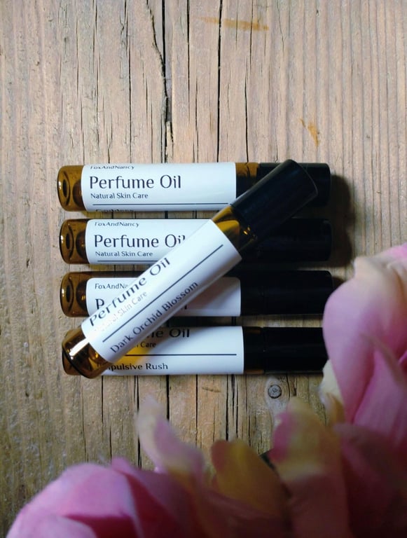 Perfume Oil Roll On, 10ml, Choose Your Fragrance, Vegan Friendly & Cruelty Free