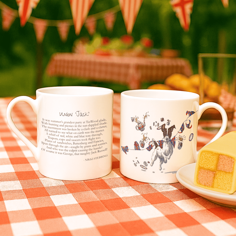 Union 'Jack' Bone China Mug (Can Be Personalised)