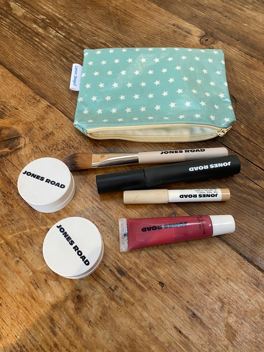 Oil Cloth Make Up Bag (772)