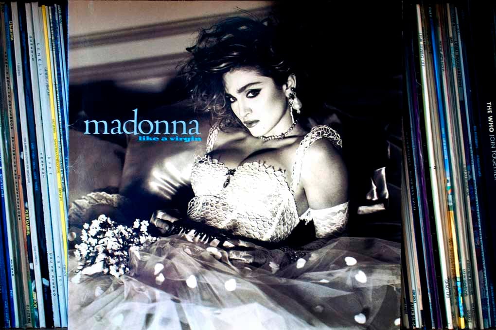 Madonna Like A Virgin Album Front Cover Photograph Print