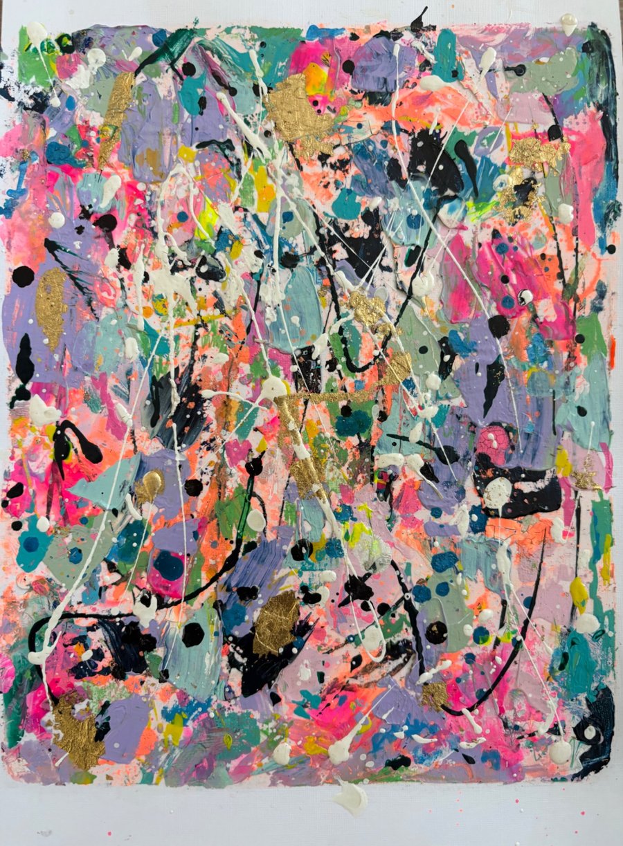 "Rio Nights" Original Abstract Painting