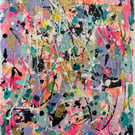 "Rio Nights" Original Abstract Painting