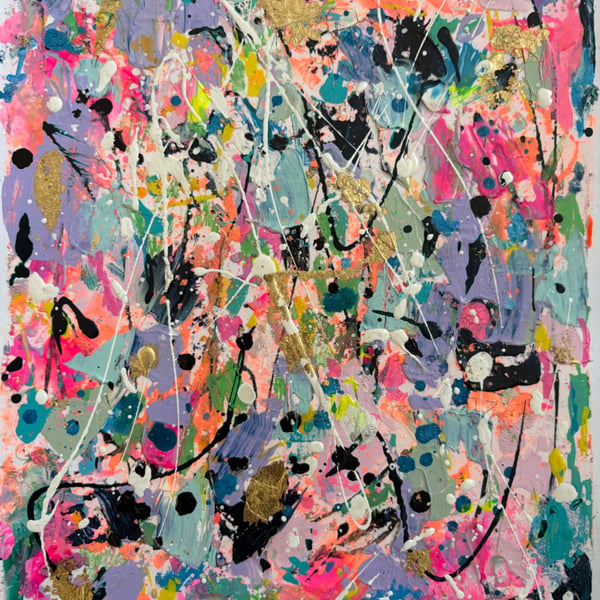 "Rio Nights" Original Abstract Painting