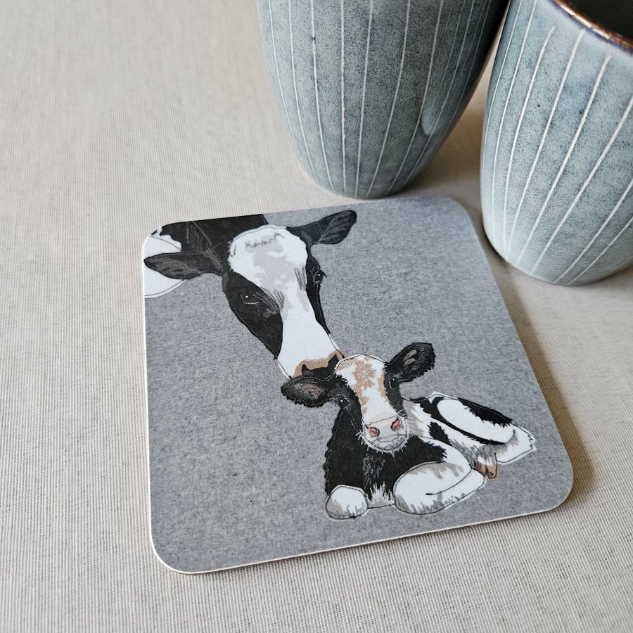 Cow & calf coaster