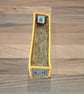 Pencil case - autumn colours with orange edging, open top - Image 2