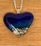 Fused Glass Seascape Pendant
