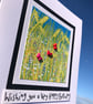 Grassland with Butterflies Birthday Card - Image 3