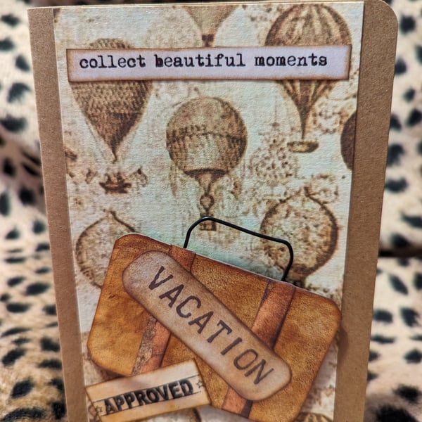 Retirement Card 'Collect Beautiful Moments'