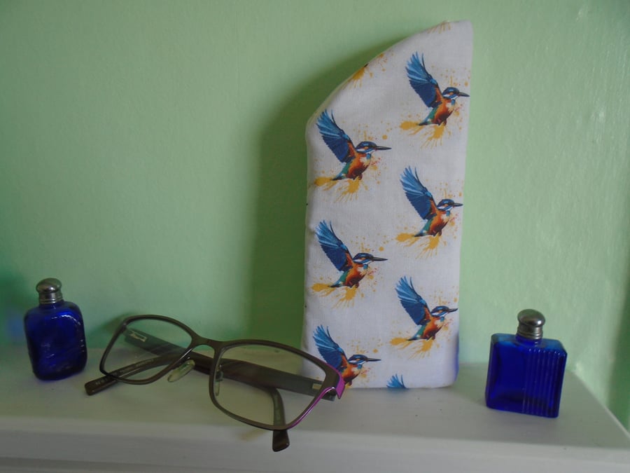 Kingfisher Glasses Case 