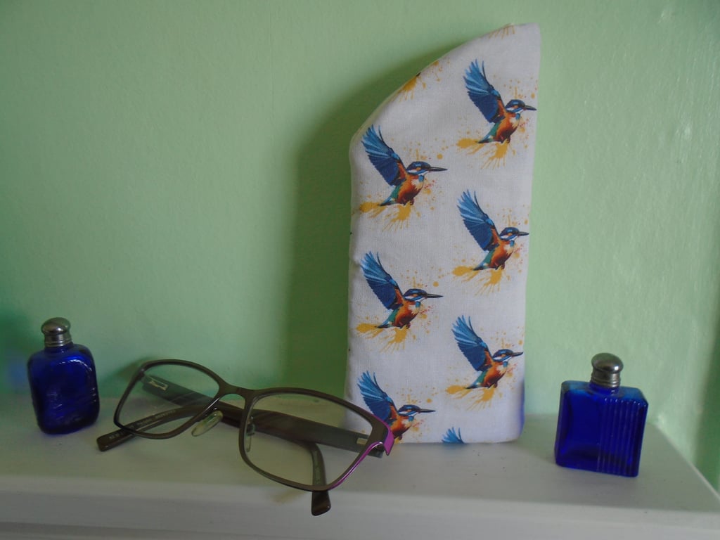Kingfisher Glasses Case 