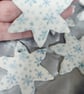 Set of 3 Handmade Clay Snowflake Decorations - Image 2