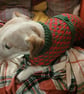 Christmas dog coat 