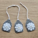 Felt Flower Gift Tags 