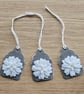 Felt Flower Gift Tags 
