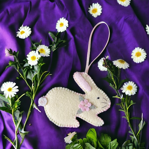 Handmade Easter Bunny Decoration