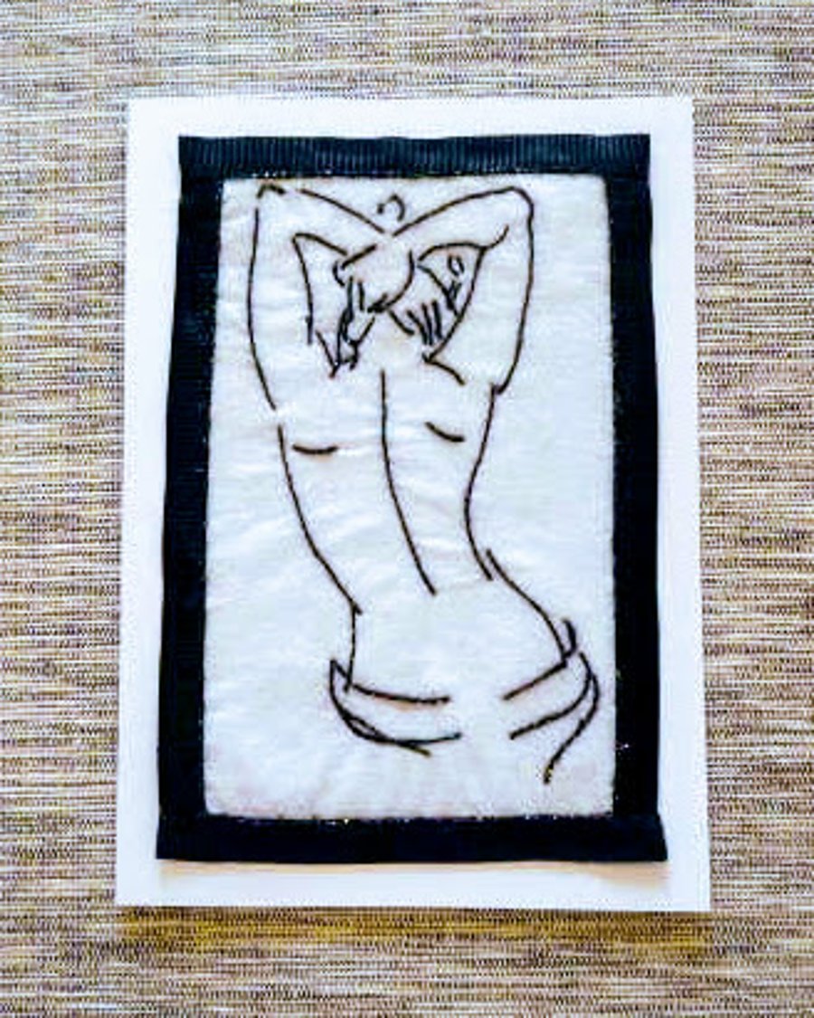 'The Pose'  Art Card