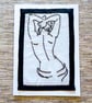 'The Pose'  Art Card - Image 1