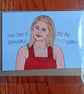 The Next Step Emilyocracy A6 greetings card - Image 4