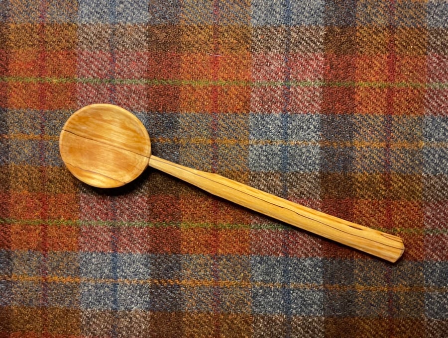 Spalted Birch Wood Serving Spoon