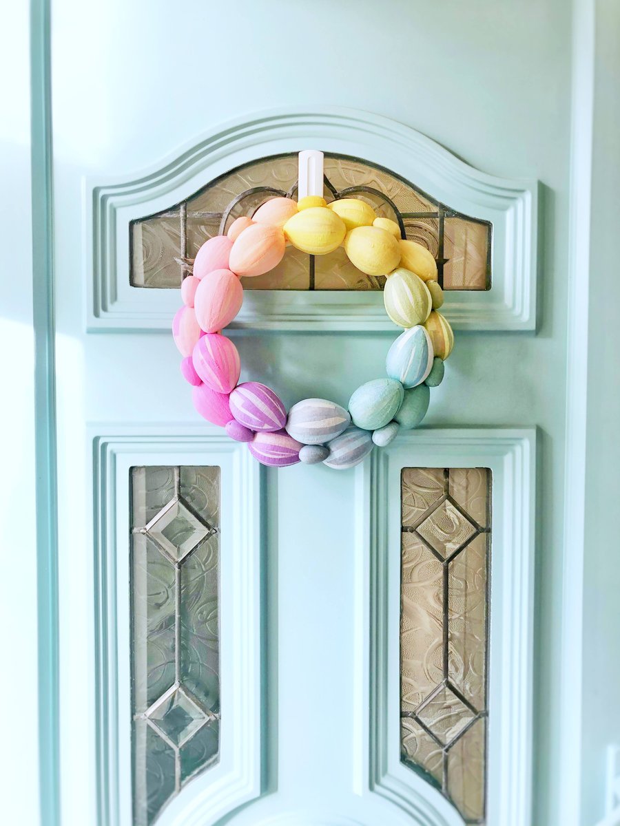 Easter Egg Wreath