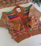  Bobble Design Hand Knitted Baby Boy's Cardigan 6-12 mth size - Image 6