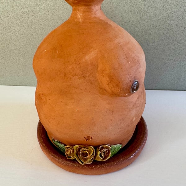 Terracotta Watering Bell