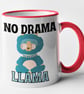 No Drama Llama Mug Funny Novelty Yoga Fitness Gift Joke Family Friend Birthday  - Image 5