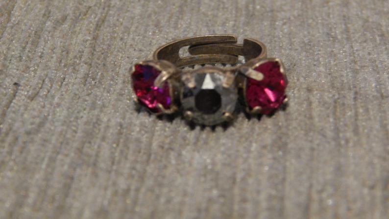 Adjustable Swarovski Ring