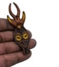 Kwele Ekuk mask fridgemagnet, African tribal art decor, spirits of the forest,  - Image 4