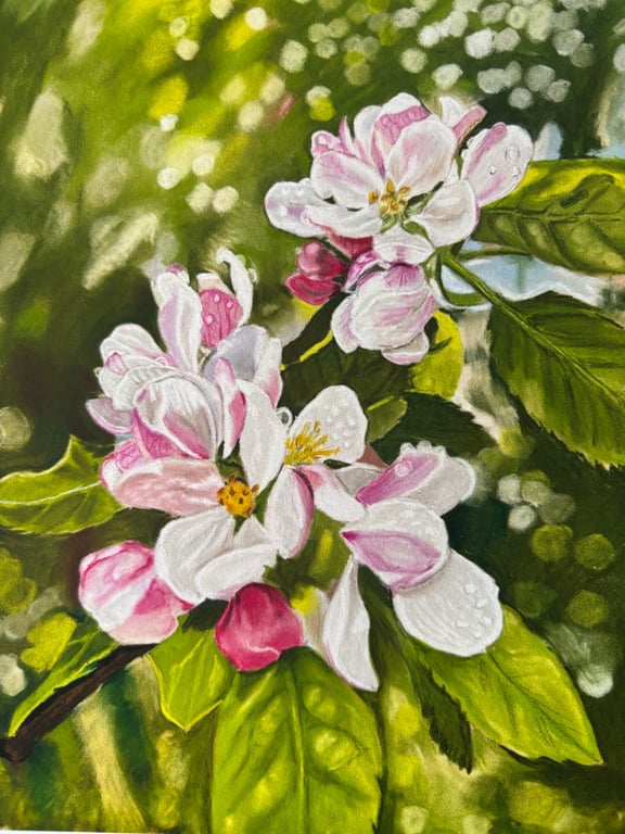 Apple blossom print 