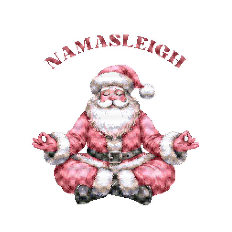 NAMASLEIGH - Cross Stitch Pattern - Cross Stitch Chart