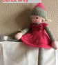 knitted doll - Clarice Grey - Image 6