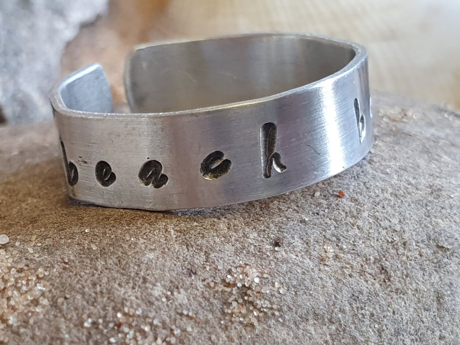 Hand Stamped Ring