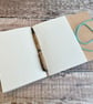 A6 Cork Journal in Aqua Blue - Image 4