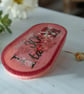 Handmade Personalised Resin Trinket Tray – Custom Name & Age Gift - Image 2
